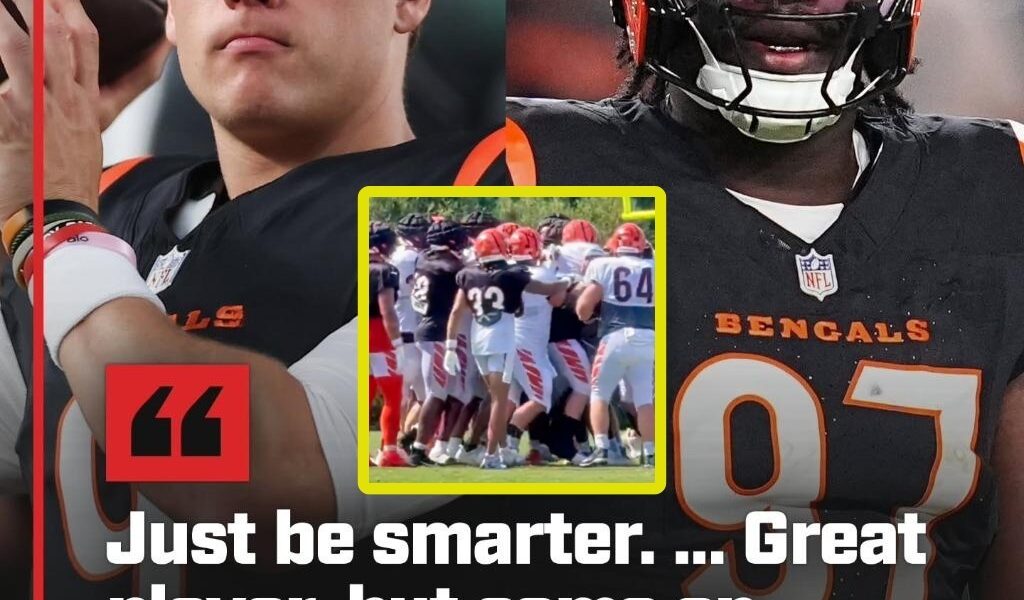 VIDEO: Bengals Rookie Shemar Stewart Sparked A Team-wide Brawl After A Dangerous Hit On Joe Burrow That Sent Him Rolling To The Ground And His Teammates Trying To Call An Ambulance Shortly After...