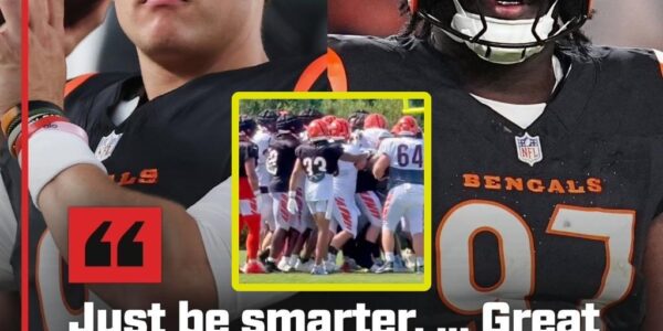 VIDEO: Bengals Rookie Shemar Stewart Sparked A Team-wide Brawl After A Dangerous Hit On Joe Burrow That Sent Him Rolling To The Ground And His Teammates Trying To Call An Ambulance Shortly After...