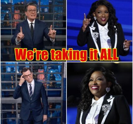 TOTAL MELTDOWN at CBS: Stephen Colbert & Jasmine Crockett’s Late-Night REVENGE That Has Hollywood Shaking