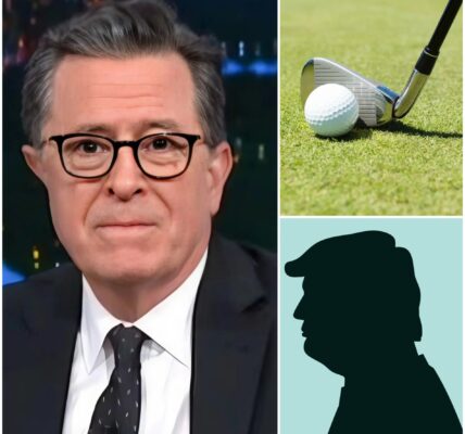 Colbert’s Silent Takedown: How a Chilling Monologue on Golf and “Partnerships” Sent Networks into a Panic