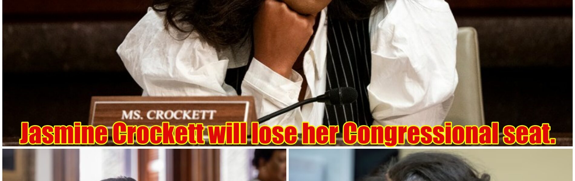 Political Earthquake in Texas: Is Jasmine Crockett’s Congressional Career About to End?