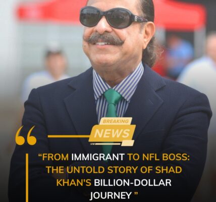 From Immigrant to NFL Boss: The Untold Story of Shad Khan's Billion-Dollar Journey