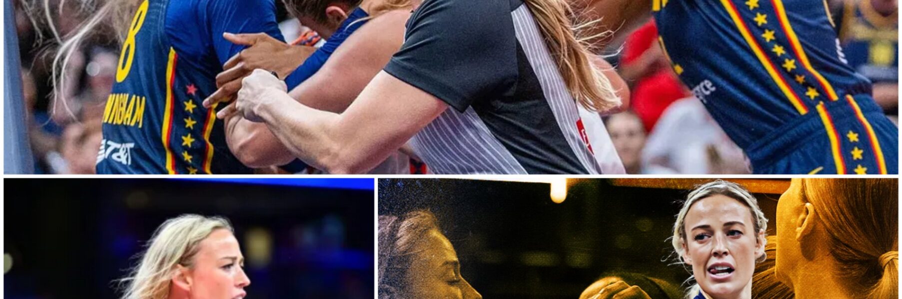 SHOCKING SHOWDOWN: Sophie Cunningham Erupts After Post-Game Drama – Caitlin Clark at the Center of a Fever Storm!
