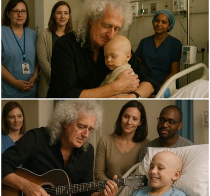 Brian May's Heartfelt Visit to Boston Children's Hospital: A Moment of Pure Humanity