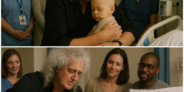Brian May's Heartfelt Visit to Boston Children's Hospital: A Moment of Pure Humanity
