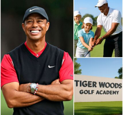Tiger Woods Shocks the World by Donating $5 Million to Build Golf Academy for Underprivileged Kids, Inspiring Dreams and Future Champions