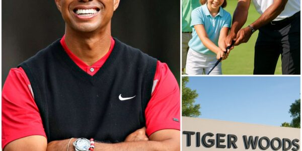 Tiger Woods Shocks the World by Donating $5 Million to Build Golf Academy for Underprivileged Kids, Inspiring Dreams and Future Champions