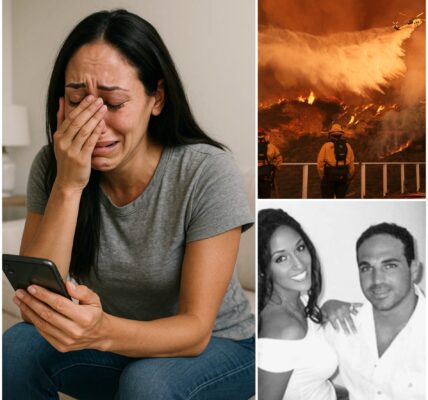 SAD NEWS: Melissa Gorga says when she heard about the California wildfires, she despaired of reaching out to relatives with no response—until she received the heartbreaking news that ...
