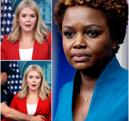 SHOCKING LIVE MOMENT: Karoline Leavitt SHOCKS Everyone With Explosive Revelation About Karine Jean-Pierre!