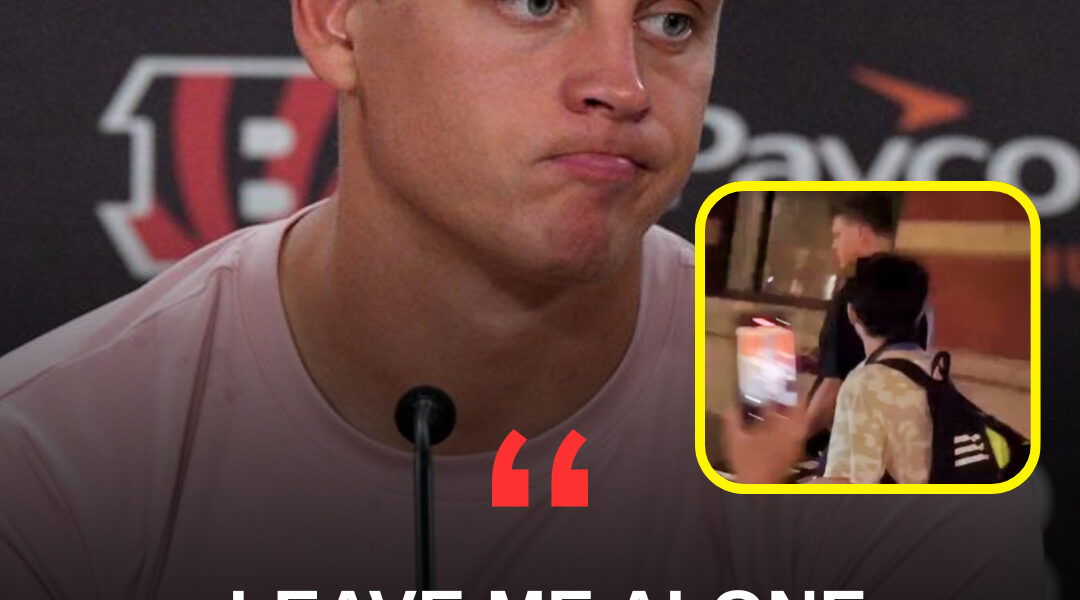 VIDEO: Bengals Star Qb Joe Burrow Goes Viral For Refusing To Sign An Autograph For A Kid At 2AM As The Nfl Star Apparently Ran Away Screaming Something Like "Leave Me Alone"...
