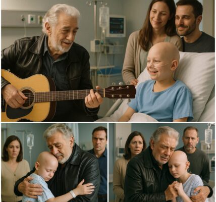 Plácido Domingo Brings Music and Love to Children’s Oncology Ward: Heart-Stirring “Ave Maria” Touches Young Patient and Moves Family, Doctors, and Nurses to Tears
