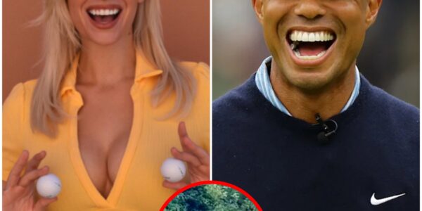 VIDEO: Paige Spiranac and Tiger Woods are expected to be in the clip "clicking" on a golf cart, causing Tiger Woods to immediately respond "it would be great to be surrounded"...