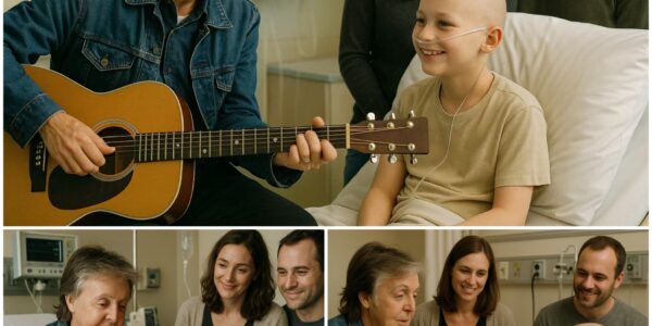 "Paul McCartney’s Most Heartfelt Performance: The Day He Put Down the Spotlight to Sing ‘Yesterday’ for a Brave Child Battling Cancer in a Boston Hospital"