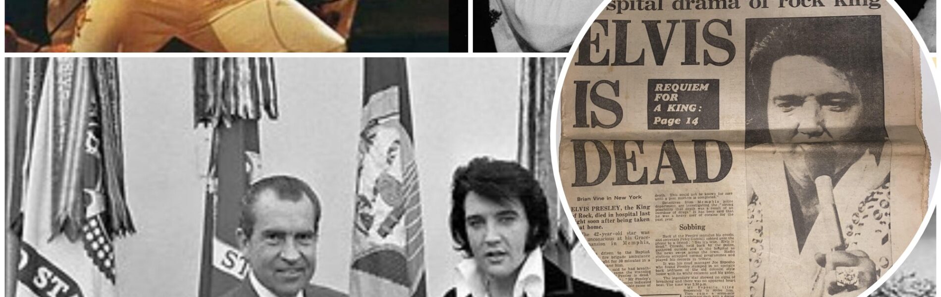 “August 16, 1977: The Day the Music Stopped – Inside the Shocking News Report That Stunned the World as Elvis Presley, the King of Rock and Roll, Was Pronounced Dead at Just 42 — From His Final Moments in Graceland to a Career That Redefined American Entertainment and Captured Millions of Hearts”