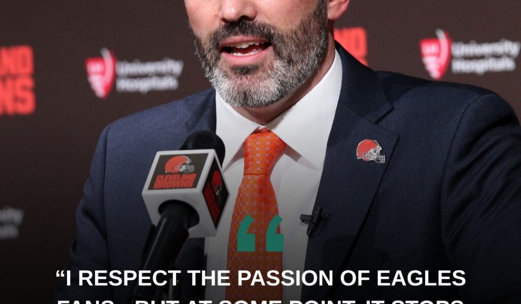 BREAKING: Browns Head Coach Kevin Stefanski Urges NFL to Limit Eagles Fans at Upcoming Game — Says Crowd Noise Is ‘Out of Control’