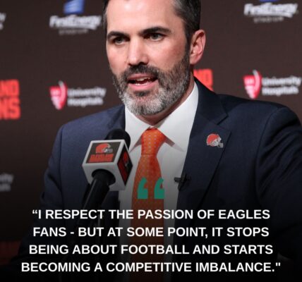 BREAKING: Browns Head Coach Kevin Stefanski Urges NFL to Limit Eagles Fans at Upcoming Game — Says Crowd Noise Is ‘Out of Control’