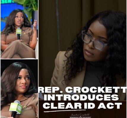 “No More Hiding” — Rep. Jasmine Crockett’s Explosive Call to Expose ICE Agents Rocks Washington 🔥
