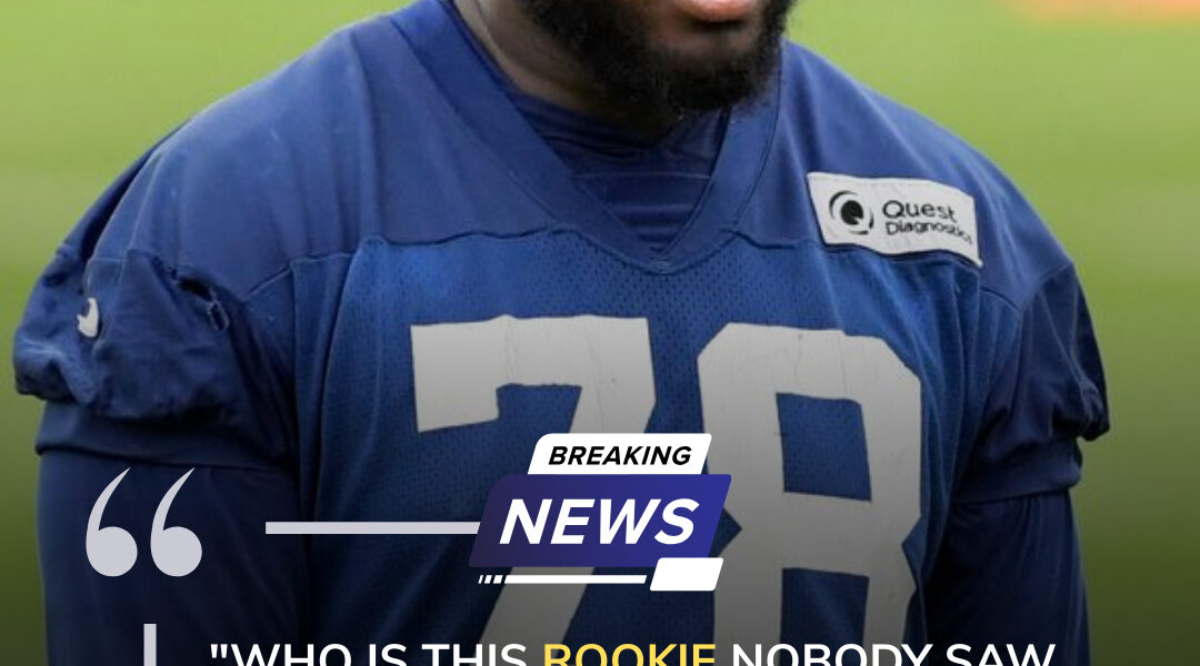 Who is This Rookie Nobody Saw Coming? The Cowboys' Surprising Backup Plan for Left Tackle!
