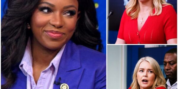 THIS JUST HAPPENED: Jasmine Crockett Calls Security to Remove Karoline Leavitt After Explosive On-Air Revelation