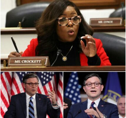 SHOCKING: $100 Million Lawsuit on Live TV Shocker: Jasmine Crockett vs. Mike Johnson Ends in Unbelievable Verdict