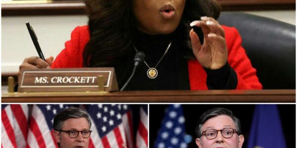 SHOCKING: $100 Million Lawsuit on Live TV Shocker: Jasmine Crockett vs. Mike Johnson Ends in Unbelievable Verdict