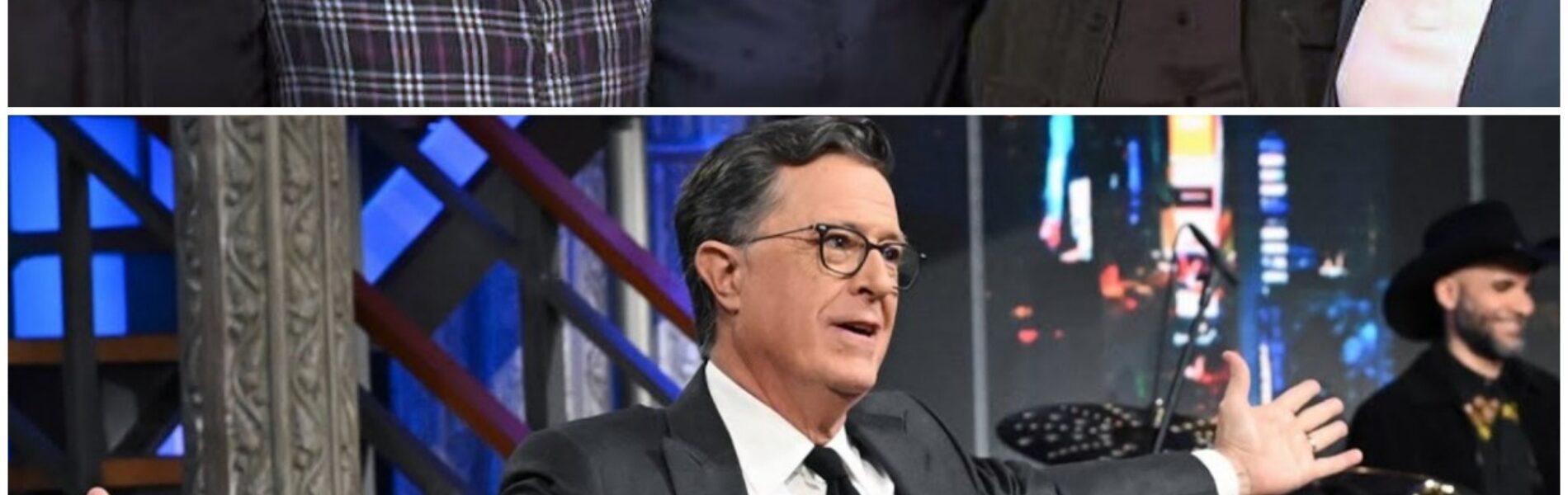 A Historic Moment in Late-Night TV: Rivals Unite on Colbert's Stage After Shocking Cancellation!