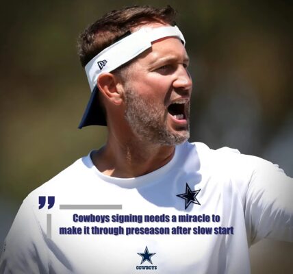 The Cowboys' new signing faces an uphill battle to survive the preseason after a tough start