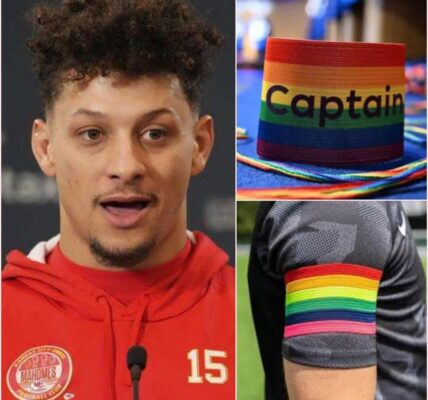 BREAKING: The NFL has decided to end its contract with Stonewall and will no longer allow team captains to wear rainbow armbands in support of LGBTQ+, as well as other rainbow imagery on the field such as shoelaces, armbands, etc. The decision was made after a meeting with the captains of all 32 teams last Tuesday. Patrick Mahomes speaks out… teptep