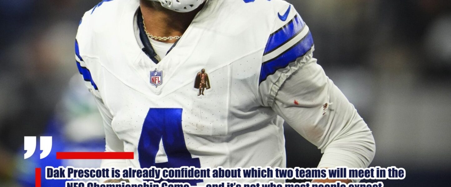Dak Prescott Confidently Predicts NFC Championship Game Matchup — But It’s Not Who You Think