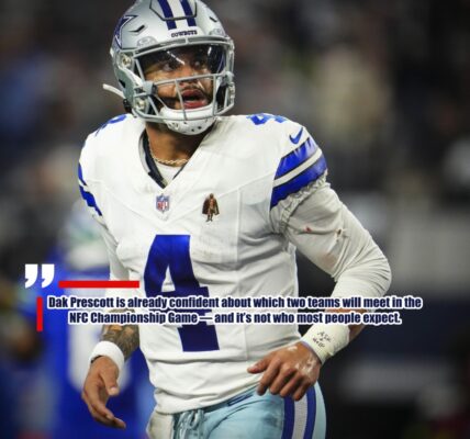 Dak Prescott Confidently Predicts NFC Championship Game Matchup — But It’s Not Who You Think