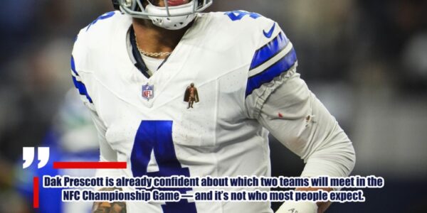 Dak Prescott Confidently Predicts NFC Championship Game Matchup — But It’s Not Who You Think