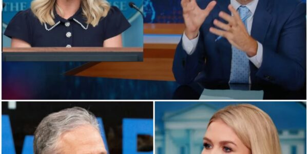 “‘YOUR BRAIN MISSED MAKEUP’: Jon Stewart’s Savage Joke Sends Karoline Leavitt Into a Public Spiral on Live TV!”