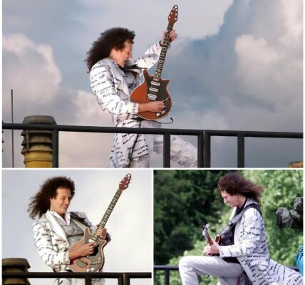 Brian May’s Rooftop Moment: Fear, Wind, and Pure Grit Over Fame