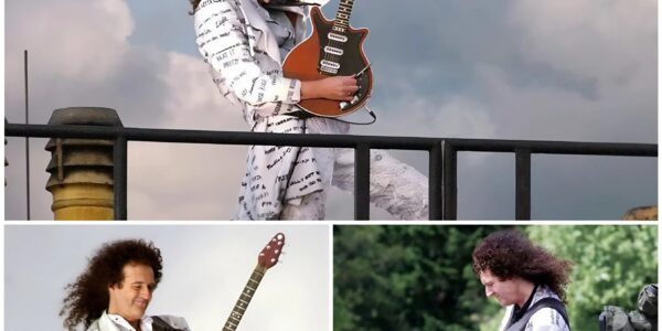 Brian May’s Rooftop Moment: Fear, Wind, and Pure Grit Over Fame