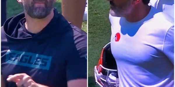 VIDEO: Cameras Caught Kevin Stefanski & Nick Sirianni Going At It From The Sidelines After The Eagles HC "Iced The Kicker" During Preseason Game