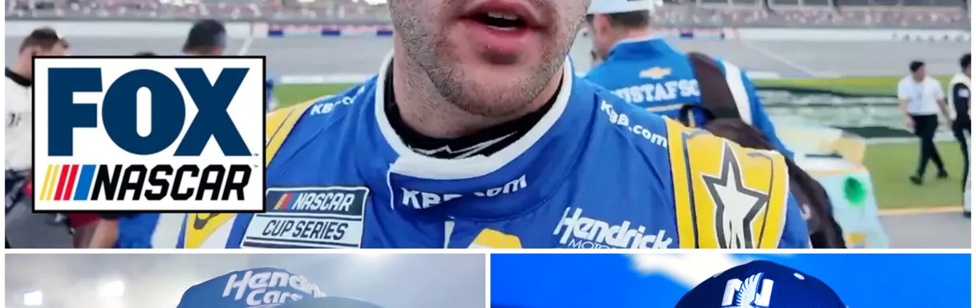 🔥🏁 NASCAR ERUPTS IN HIGH-DRAMA CHAOS! At Iowa, Chase Elliott EXPLODED with rage after being roughed up in a fiery battle with Kyle Larson and Dale Jr. Tensions flared, sparks flew, and fans were left stunned as the clash turned the race into total mayhem. This scandal could change everything!