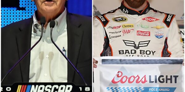 NASCAR CEO Jim France shocked everyone when he broke his silence, announcing that a formal request had been made to review Austin Dillon’s results after several drivers accused him of using doping before the race. France called for a doping test to restore fairness to the competition. The response from Austin Dillon left fellow drivers speechless, and fans were left in utter shock!