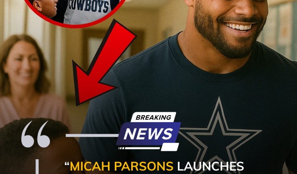 Micah Parsons Launches Education and Scholarship Initiative to Empower Underserved Youth