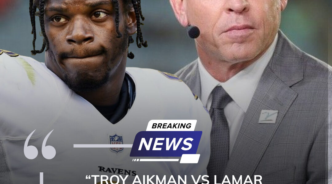 Troy Aikman Claps Back as Lamar Jackson Drops Trademark Fight Over No. 8