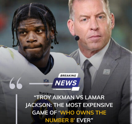 Troy Aikman Claps Back as Lamar Jackson Drops Trademark Fight Over No. 8