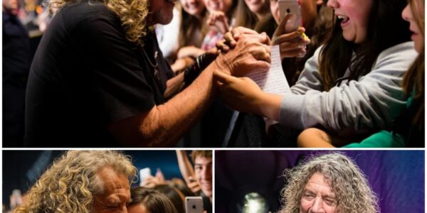 Led Zeppelin Legend Robert Plant Halts Manchester Show After Spotting Teen’s Note: ‘I Just Lost My Mum – Thank You for the Music That’s Keeping Me Alive.’ He Reads It Aloud, Takes Her Hand, and Stuns the Crowd With an Unplanned Tribute.