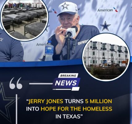 Cowboys Owner Jerry Jones Builds Homes for the Homeless With 5 Million Gift