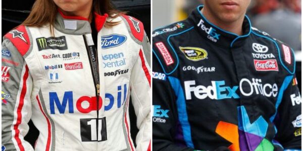 🚨 JUST IN: Danica Patrick sent shockwaves through NASCAR and fans worldwide with a 10-word message aimed at Denny Hamlin—sparking instant frenzy. But Hamlin’s unexpected 3-word reply didn’t just answer—it ignited controversy, speculation, and emotions across the racing world. Everyone is talking, and the tension on and off the track has never been higher!