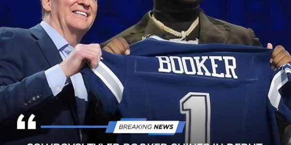 Cowboys’ Tyler Booker Shines in Debut: A Dream Come True Performance
