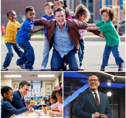 Stephen Colbert Sent Two Tons of Food to Four New Jersey Elementary Schools — But It Was the Handwritten Note Tucked Inside That Left Teachers in Tears and School Boards Scrambling.