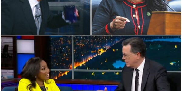 “THE SHOW HAS OFFICIALLY CHANGED FOREVER” — Colbert’s shocking partnership with Jasmine Crockett ignites a late-night revolution that has CBS scrambling, and viewers can’t stop talking about what just unfolded.