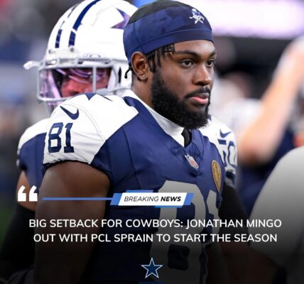 Big Setback for Cowboys: Jonathan Mingo Out with PCL Sprain to Start the Season