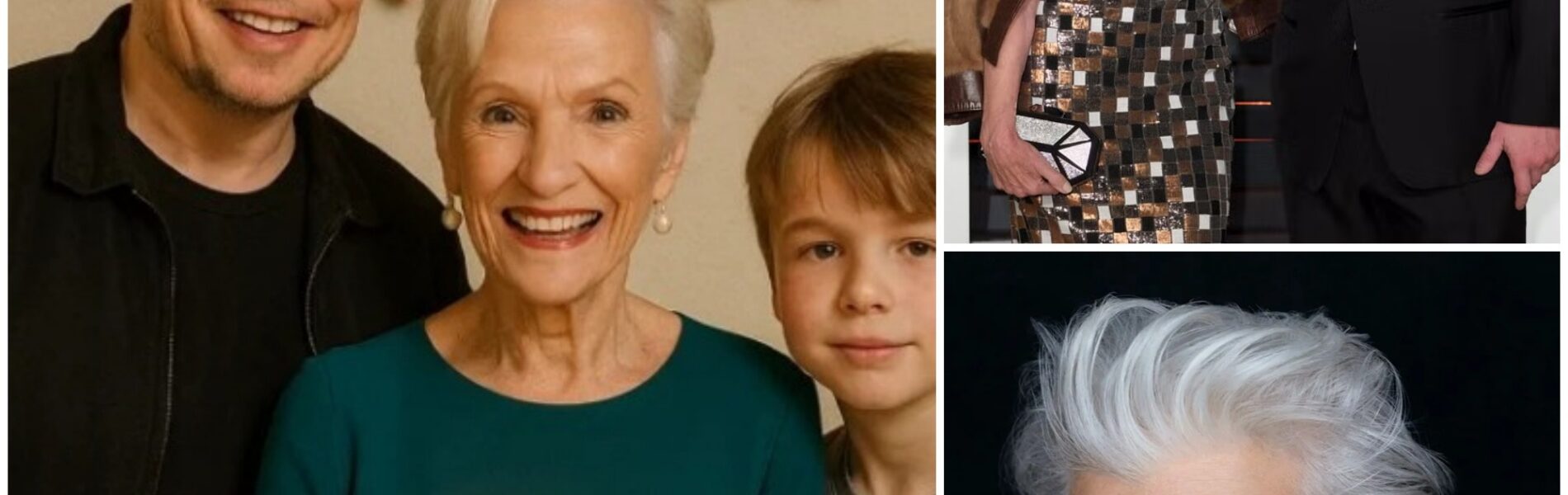 BREAKING NEWS: Maye Musk Stuns Guests at Her 77th Birthday Bash with a Shocking Announcement — Elon Musk and His 14-Year-Old Son Are Left Speechless!