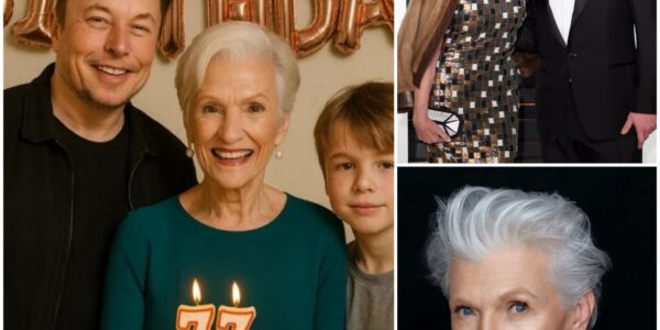 BREAKING NEWS: Maye Musk Stuns Guests at Her 77th Birthday Bash with a Shocking Announcement — Elon Musk and His 14-Year-Old Son Are Left Speechless!