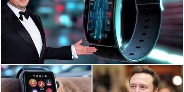 “GAME-CHANGER?” — Elon Musk Reveals $115 Tesla Smartwatch with Neuralink Integration That Could OVERTAKE Apple Watch’s Market Lead